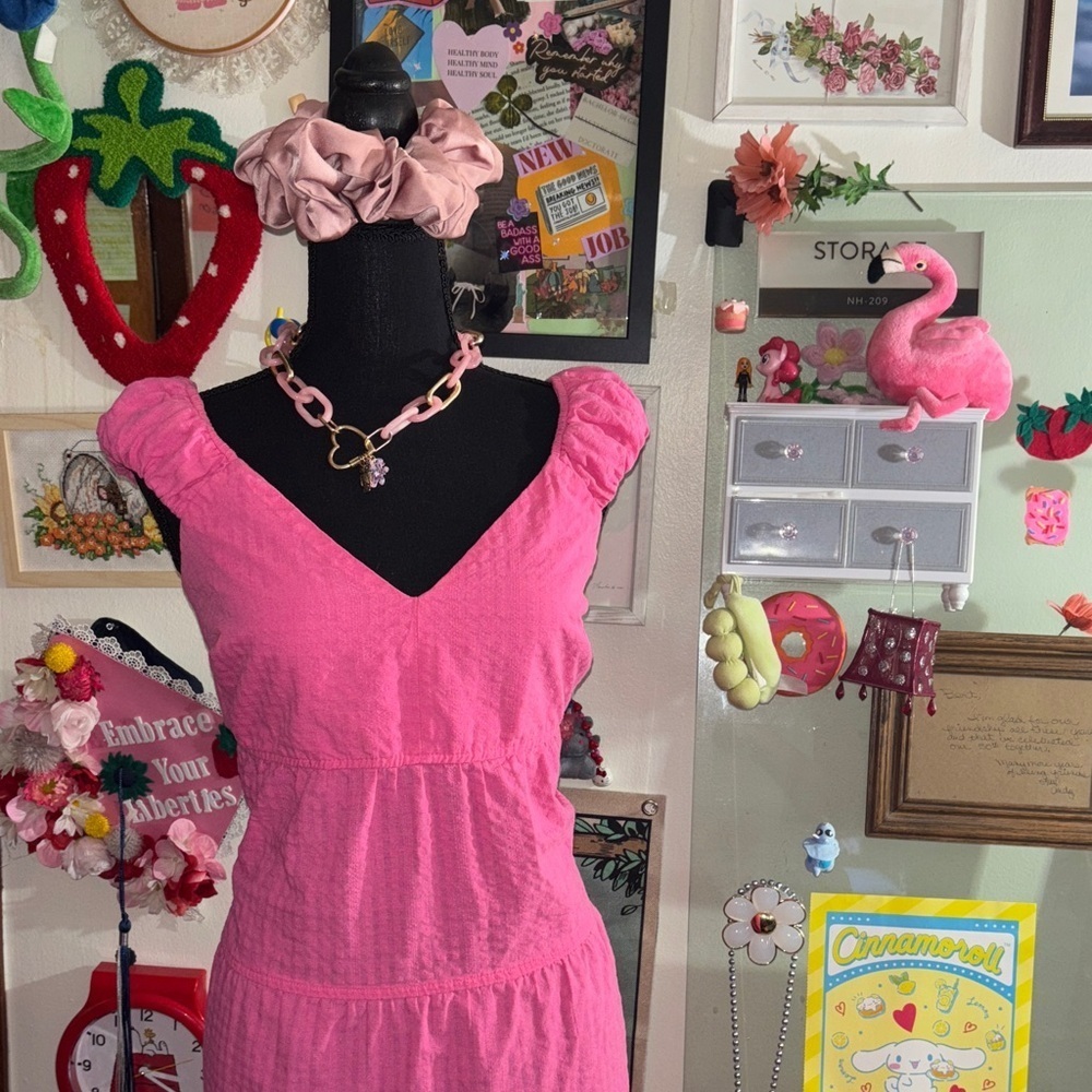 Old Navy Pink Maxi Dress